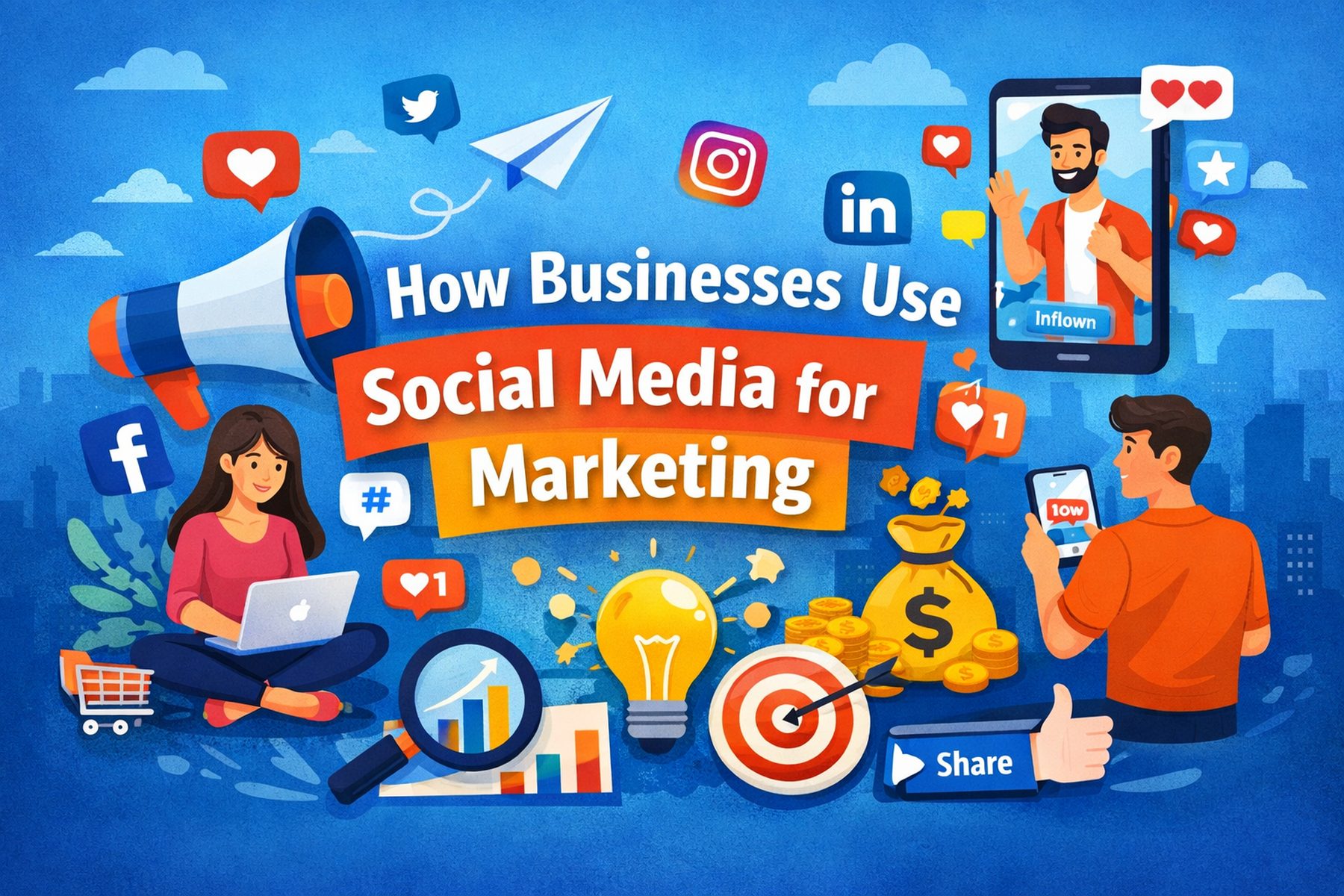 How Businesses Use Social Media for Marketing