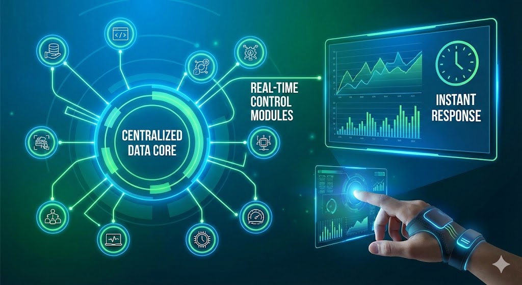 Centralized Data, Real-Time Control